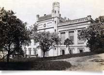 Historie krčského zámku - historické fotografie Historie krčského zámku - historické fotografie